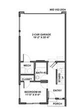 View of home floor plan