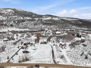 View of mountain background