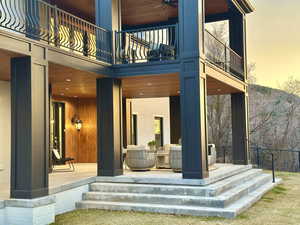 Patio / terrace featuring a patio and an outdoor living space