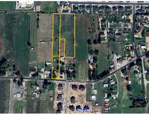 Map / location with property parcel outlined