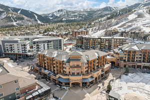 Aerial view of mountains