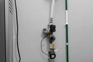 YoLink water detection system installed on water shut-off