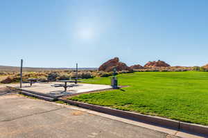 View of community featuring a patio