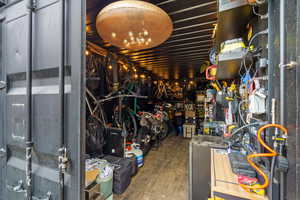 View of storage area