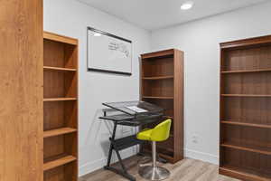Basement office/bonus room