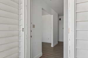 View of exterior entry