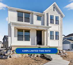 View of front of house featuring a porch