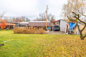 View of yard featuring a patio area