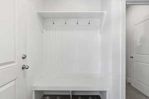 View of mudroom
