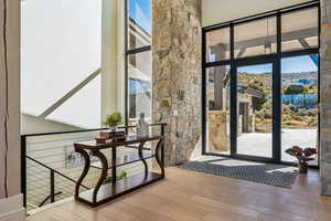 View of building lobby