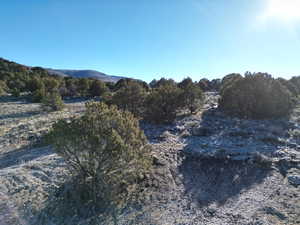 View of mountain background
