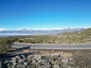 View of mountain backdrop