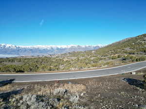 View of mountain backdrop