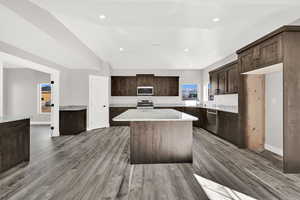 Lots of cabinets and a generous pantry - plenty of storage.