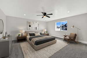 Spacious Primary Bedroom