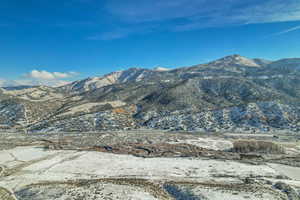 View of mountain backdrop