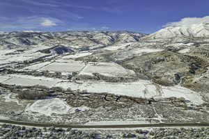 View of mountain backdrop