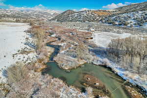 View of mountain backdrop