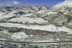 View of mountain backdrop