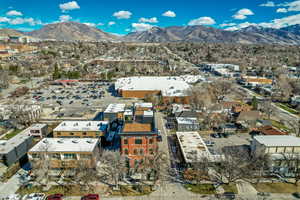 Bird's eye view of mountains