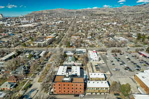Bird's eye view of mountains