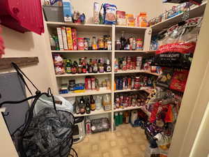 View of storage area