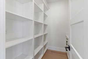 View of storage area