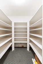 View of storage area