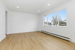 Large Main floor family room, New windows, lighting floor, everything