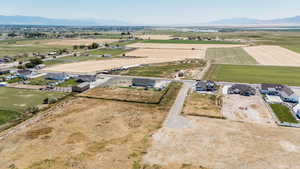 Aerial view of property