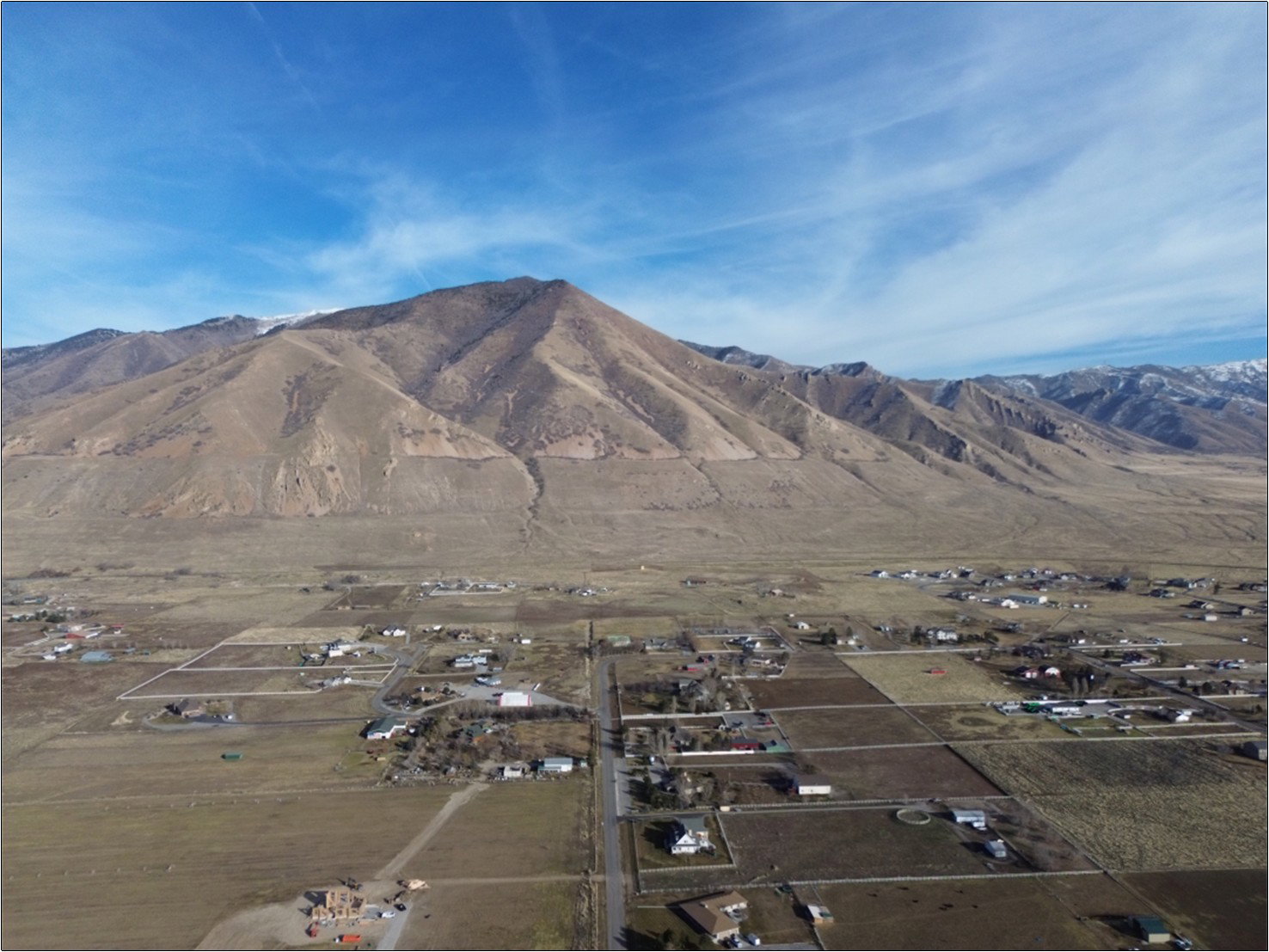 View of mountain backdrop