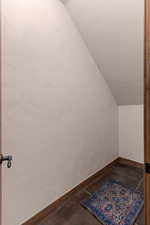 Bonus storage under stairs