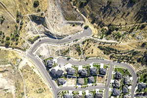 Aerial overview of property's location with property boundaries highlighted