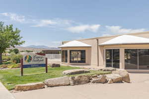 View of property's community featuring a mountain view
