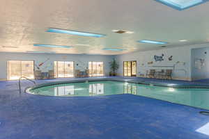 View of indoor community pool