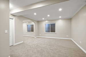 Downstairs living room