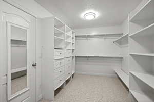 Primary walk-in closet