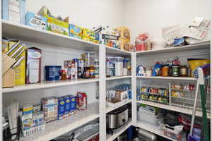 View of storage area