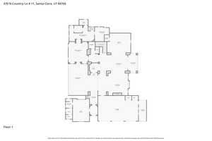 Main Level Floorplan including ADU
