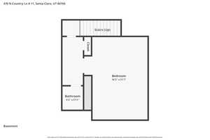 Basement Level Floorplan ADU