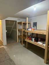 Storage with electric panel