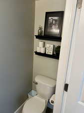 Bathroom with toilet