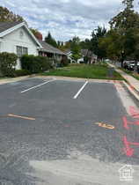 View of uncovered parking lot