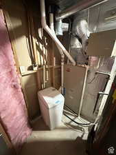 View of utility room