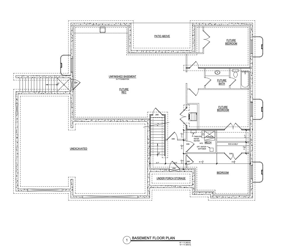 View of home floor plan