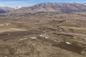 Mountain view featuring rural landscape