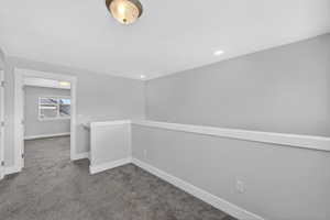 upstairs landing - looking into the master bedroom