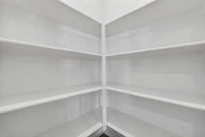 View of storage area