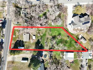 View of property location featuring property parcel outlined