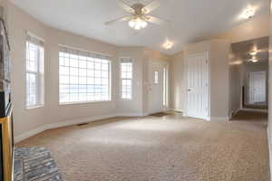 Family Room with entry. Lots of natural light